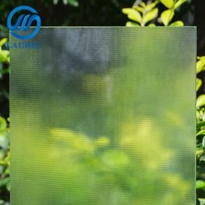 Dekorativní sklo čiré vzorované mlhové sklo